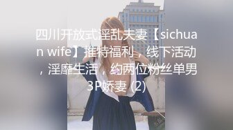 四川开放式淫乱夫妻【sichuan wife】推特福利，线下活动，淫靡生活，约两位粉丝单男3P娇妻 (2)