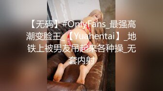 【无码】#OnlyFans_最强高潮变脸王_【Yuahentai】_地铁上被男友吊起来各种操_无套内射