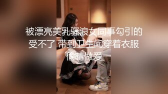 被漂亮美乳骚浪女同事勾引的受不了 带到卫生间穿着衣服偷晴做爱