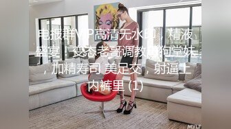 电报群VIP高清无水印，精液盛宴！变态老哥调教母狗堂妹，加精寿司 美足交，射逼上内裤里 (1)