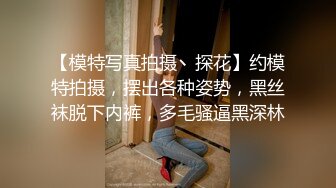 【模特写真拍摄丶探花】约模特拍摄，摆出各种姿势，黑丝袜脱下内裤，多毛骚逼黑深林