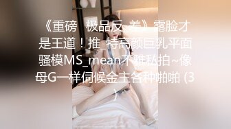 《重磅☛极品反_差》露脸才是王道！推_特高颜巨乳平面骚模MS_mean不雅私拍~像母G一样伺候金主各种啪啪 (3)