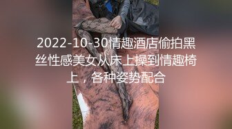 2022-10-30情趣酒店偷拍黑丝性感美女从床上操到情趣椅上，各种姿势配合