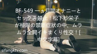 BF-549 一ヵ月間オナニーとセックス禁止！松下紗栄子 が極限の禁斷症狀の中、ムラムラ全開イキまくり性交！[中文字幕]