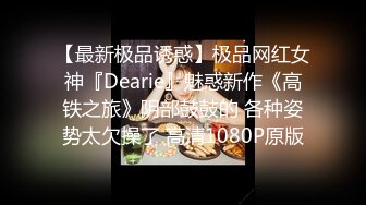 【最新极品诱惑】极品网红女神『Dearie』魅惑新作《高铁之旅》阴部鼓鼓的 各种姿势太欠操了 高清1080P原版